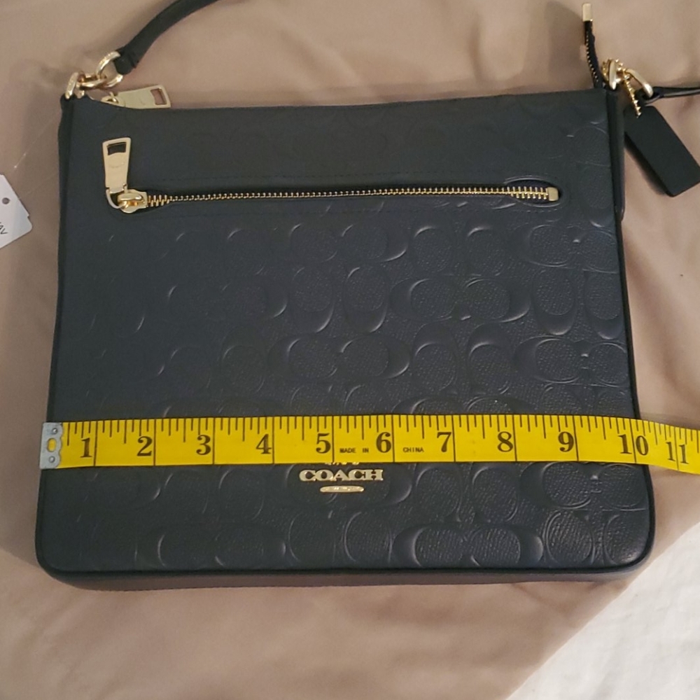 COACH Signature Gazette Crossbody Bag - Picture 16 of 16